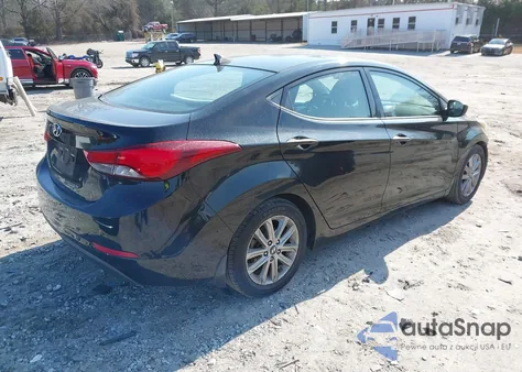 2014 Hyundai Elantra Se from USA, damaged, VIN 5NPDH4AE9EH457623
